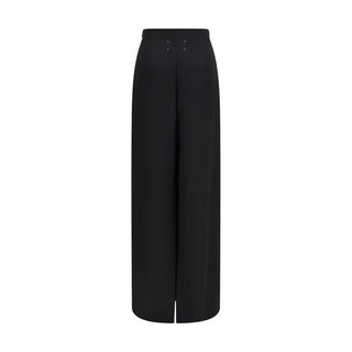 Maison Margiela Black Wool Oves Aries Long Skirt