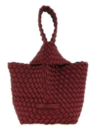 NAGHEDI Red Polyester Clutch Bag