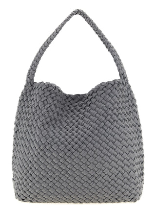 NAGHEDI Gray Nylon Shoulder Bag