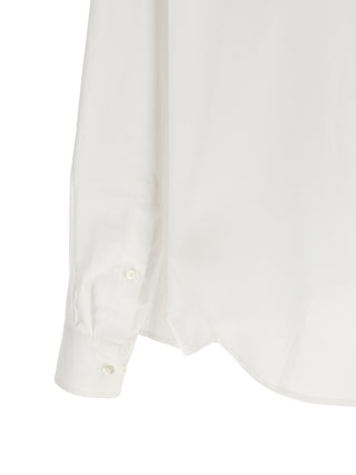 Dries Van Noten White Cotton Blouse