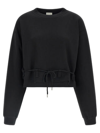 Dries Van Noten Black Cotton Sweatshirt