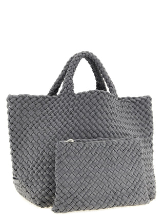 NAGHEDI Gray Nylon Tote Bag