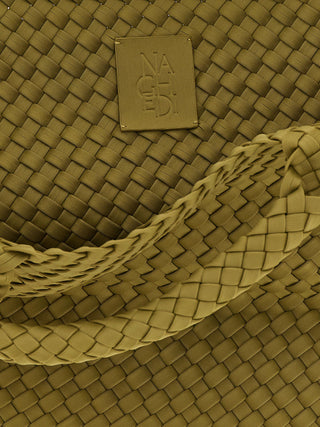 NAGHEDI Bicolor Nylon Handbag