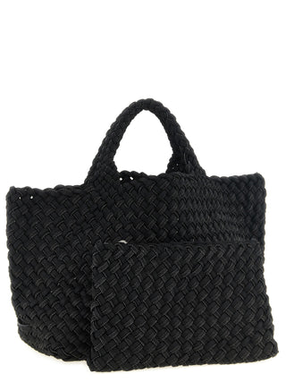 NAGHEDI Black Nylon Tote Bag