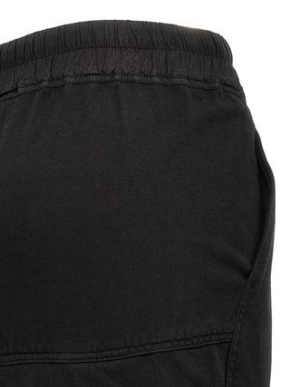 DRKSHDW Black Cotton Mini Skirt