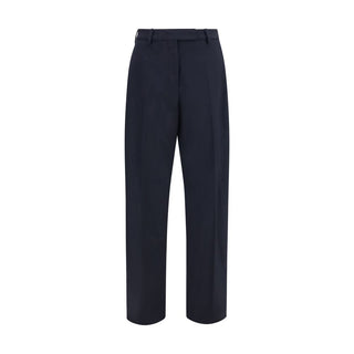The Latest Blue Polyester Dress Pants