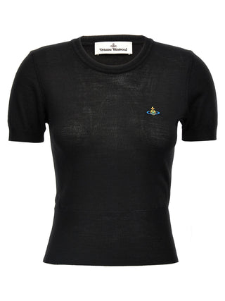 Vivienne Westwood Black Cotton T-Shirt