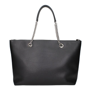 Jimmy Choo Black Leather Shoulder Bag