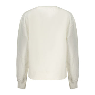 Pepe Jeans White Cotton Women's Sweatshirt