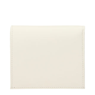 Jil Sander White Leather Wallet