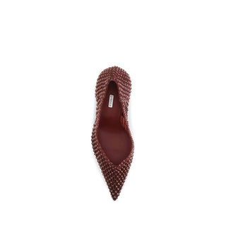 LE SILLA Red Crystals High Heel Pumps