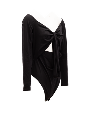 Alexander McQueen Black and White Cotton Top