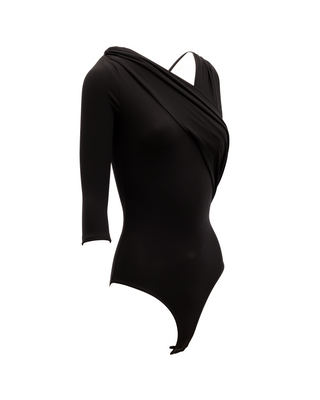 Alexander McQueen Black Women Viscose Bodysuit