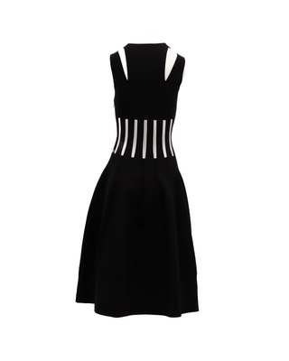Alexander McQueen Black Women Viscose Dress