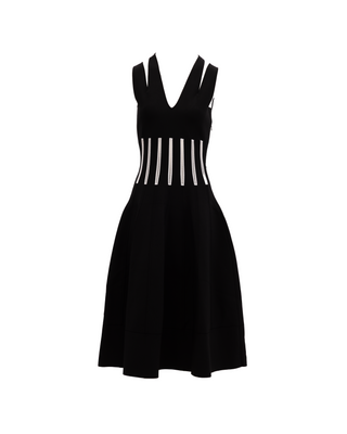 Alexander McQueen Black Women Viscose Dress