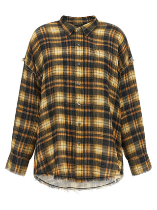 R13 Brown Cotton Blouse