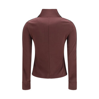 Courrèges Bordeaux Polyester Sweatshirt