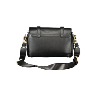 Mario Valentino Black Polyurethane Women's Bag