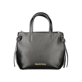 Mario Valentino Black Polyurethane Women's Bag