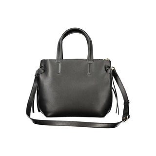 Mario Valentino Black Polyurethane Women's Bag