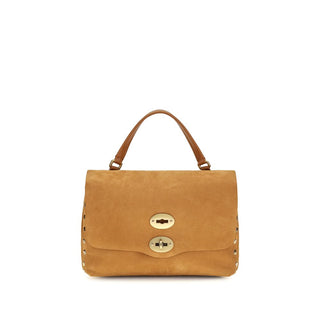 Zanellato Beige Suede Leather Handbag