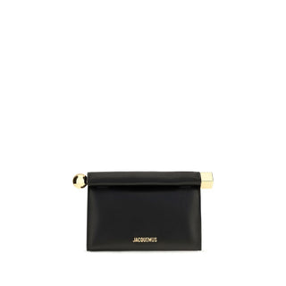 Jacquemus Black Lamb Ovis Aries Shoulder Bag