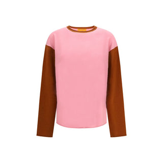 Guest in Residence Multicolor Cashmere Sweatshirt