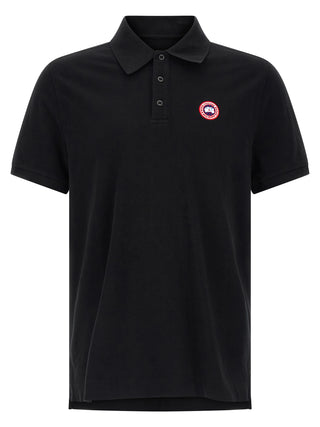 Canada Goose Black Cotton Polo Shirt