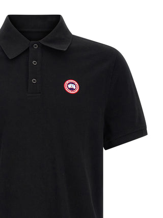 Canada Goose Black Cotton Polo Shirt