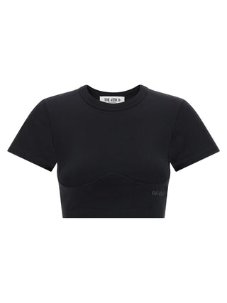 The Attico Black Cotton T-Shirt