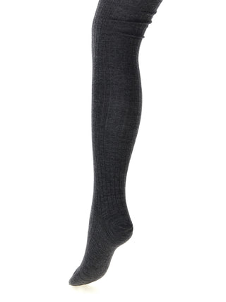 Jil Sander Gray Wool Socks