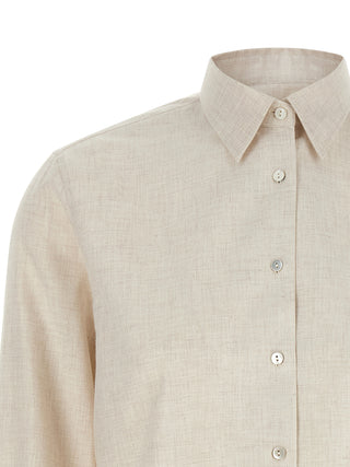 XACUS Beige Cotton Blouse