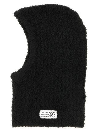 MM6 Maison Margiela Black Marabou Hat
