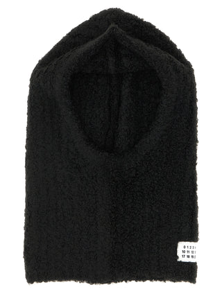 MM6 Maison Margiela Black Marabou Hat