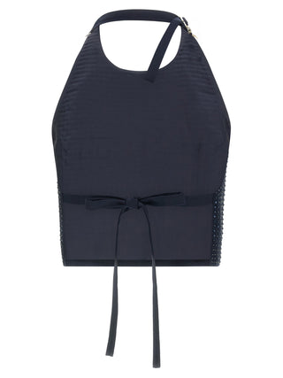 PINKO Blue Polyester Tank Tops