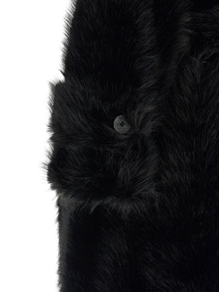 B&B COUTURE Black Polyester Coat