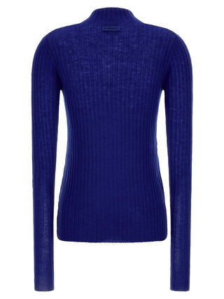 PINKO Blue Wool Cardigan