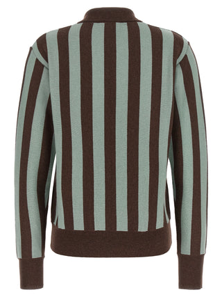 Alberto Biani Multicolor Cashmere Polo Shirt