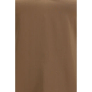 Brunello Cucinelli Brown Silk Shirt