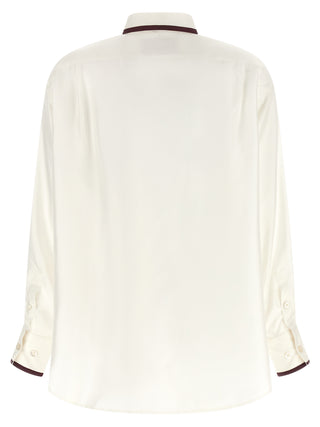F.R.S. - FOR RESTLESS SLEEPERS White Silk Blouse