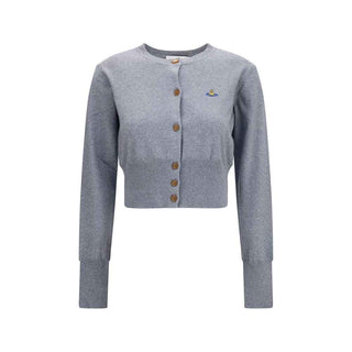 Vivienne Westwood Gray Cotton Cardigan