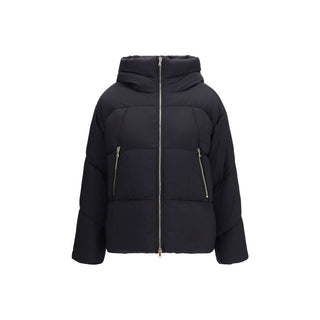 Tatras Black Nylon Full-Length Jacket