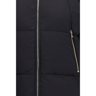 Tatras Black Nylon Full-Length Jacket