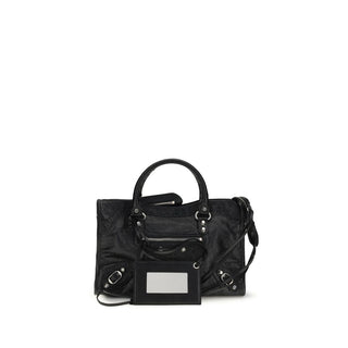 Balenciaga Black Lamb Ovis Aries Shoulder Bag