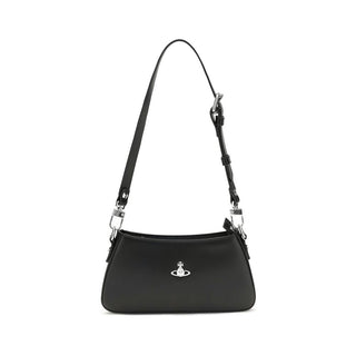 Vivienne Westwood Black Polyester Shoulder Bag