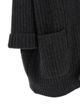 BE YOU Gray Cashmere Cardigan