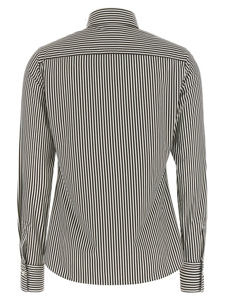XACUS Bicolor Polyamide Blouse