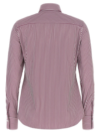 XACUS Bordeaux Polyamide Blouse