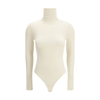 Wolford Beige Cotton Bodysuit