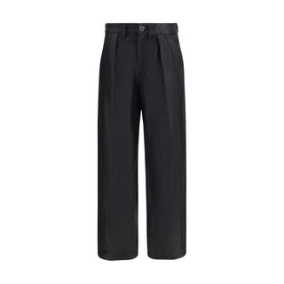 Kristina Ti Black Polyester Casual Pants
